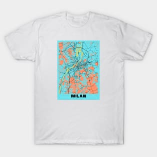 Map of Milan T-Shirt